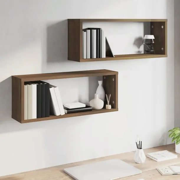 polki-scienne-2-szt-brazowy-dab-60x15x23-cm-stan-nowy