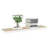 polki-scienne-2-szt-debowo-biale-90x235x38-cm-mdf-stan-nowy
