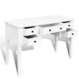 biurko-z-5-szufladami-biale-stan-nowy