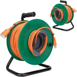 kolowrotek-przedluzacz-50m-pomaranczowy-beben-ogrodowy-230v-3g1-5-mm