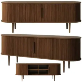 szafka-rtv-clemente-160cm-lamele-orzech-dwudrzwiowa-przesuwne-nozki