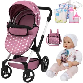 wozek-dla-lalek-w-gwiazdki-spacerowy-realistyczna-interaktywna-lalka-zestaw