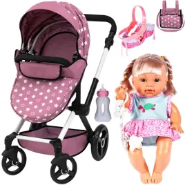 wozek-dla-lalek-w-gwiazdki-spacerowy-lalka-interaktywna-gadajaca-zestaw