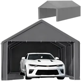 namiot-garazowy-wodoszczelny-polietylenowy-dach-odporny-na-rozerwanie-4x8-m