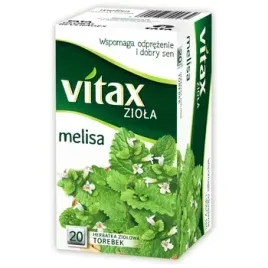herbata-vitax-ziola-melisa-20-torebek-x-15g