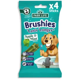 park-life-brushies-80-g-dentystyczne-patyczki-smak-jablko-i-mieta-dla-psa