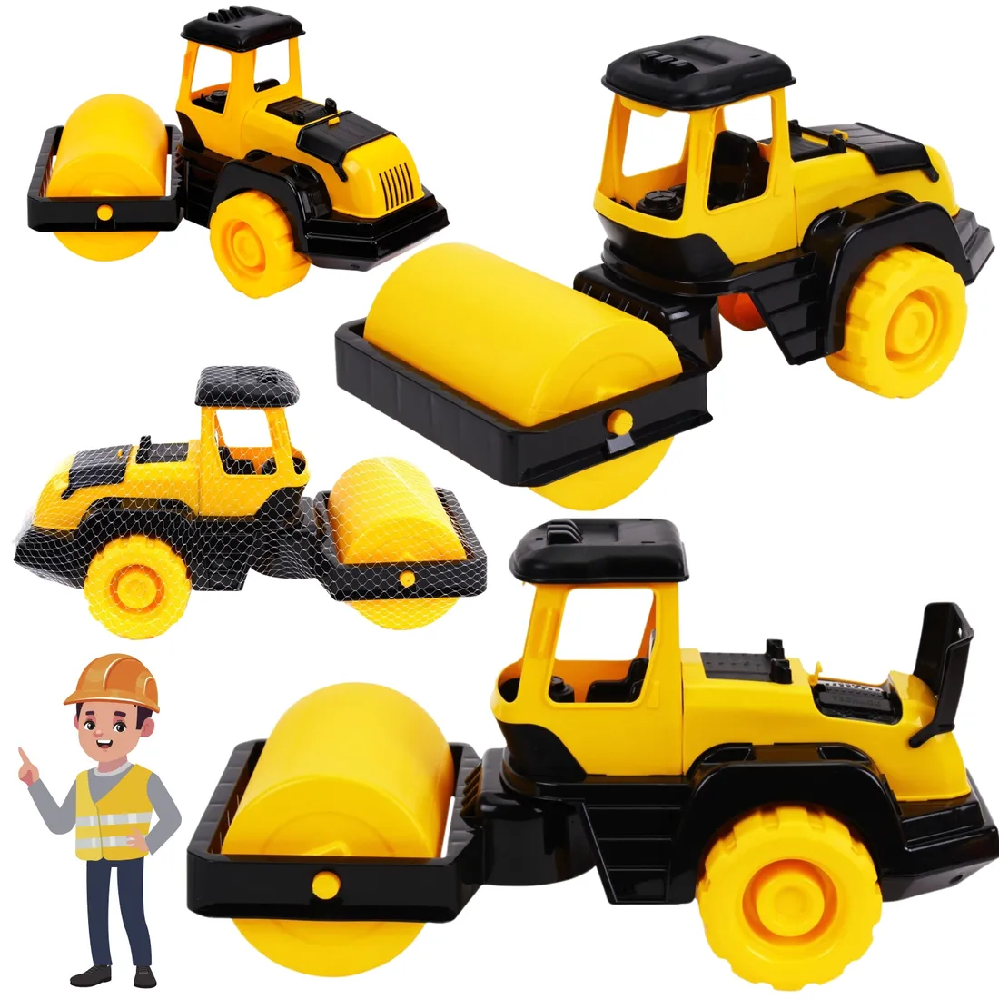 traktor-walec-drogowy-auto-budowlane-dla-dzieci-7044-stan-nowy