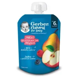 gerber-deserek-w-tubce-jablko-gruszka-malina-jagoda-po-6-miesiacu-80g