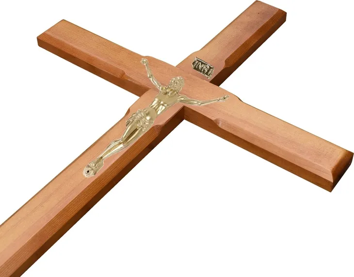 Krzyż drewniany na cmentarz- Krzyż cmentarny Nagrobny- 120cm
