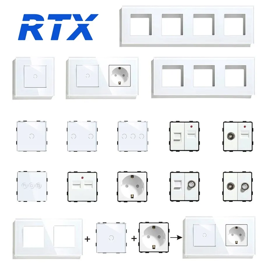 gniazdko-scienne-lan-modul-rj45-system-rtx-sh