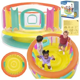 dmuchana-trampolina-dla-dzieci-kolorowy-basen-180-x-86-cm-bestway-52262