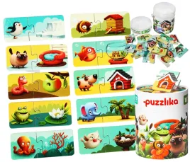 puzzle-zestaw-zwierzatka-domki-ukladanka-wzory-par-13074