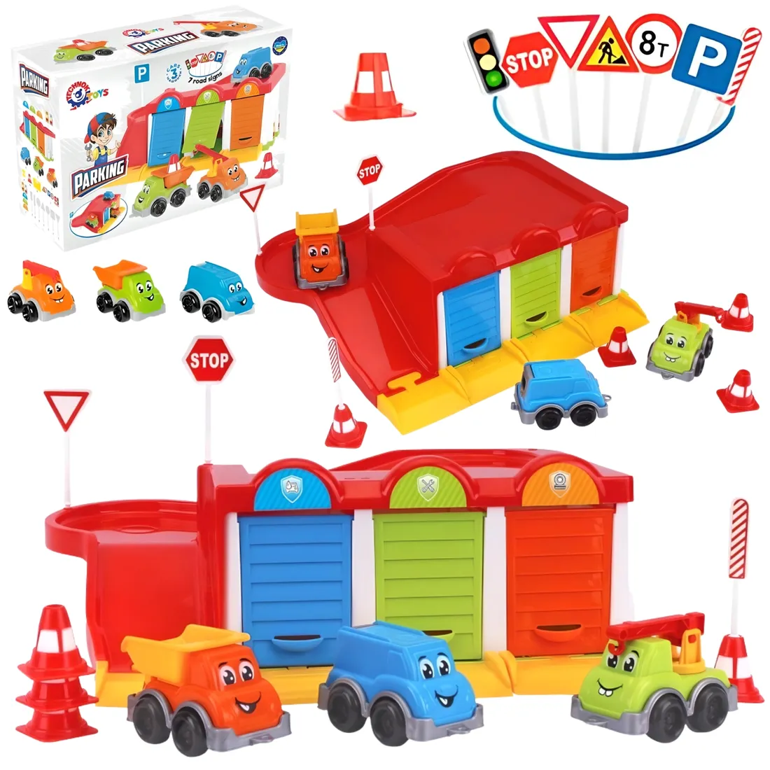 zabawka-parking-technok-8584-stan-nowy