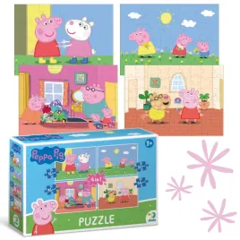 puzzle-edukacyjne-swinka-peppa-rodzinka-4-w-1-dodo-200343
