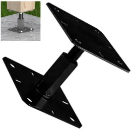 podstawa-slupa-130x130x100-150-podstawa-slupa-regulowana-podstawa-czarna