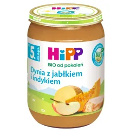 hipp-bio-dynia-z-jablkiem-i-indykiem-po-5-miesiacu-190-g