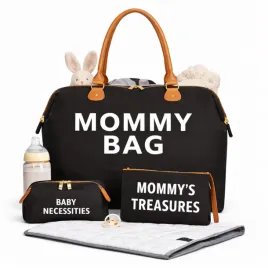 torba-czarna-mommy-bag-5w1-premium-zestaw-dla-mamy-i-dziecka