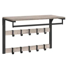 vasagle-wieszak-scienny-polka-scienna-z-10-wyjmowanymi-haczykami