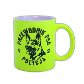 kubek-przewodnik-psa-policja-zmija-330-ml-zolty-fluo