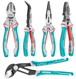 szczypce-kombinerki-tnace-zestaw-narzedzi-klucz-do-rur-5-sztuk-total-