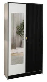 szafa-garderoba-lumi-105-2d-bialy-czarny-ryflowany-lustro-dior-uchwyt-zl