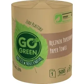 go-green-recznik-papierowy-1-rolka-500-listkow-2-warstwowy