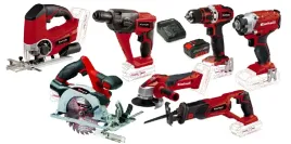 einhell-zestaw-elektronarzedzi-18v-pxc-40ah-wkretarka-mlot-aku-i-inne