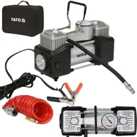 yato-kompresor-samochodowy-z-manometrtem-12v-pompka-sprezarka-250w