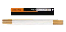 neo-tool-miara-skladana-drewniana-2m-bialozolta-obustronna-podzialka-74-020