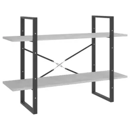 2-poziomowy-regal-na-ksiazki-szarosc-betonu-100x30x70-cm