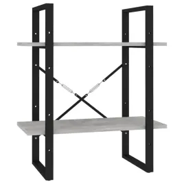2-poziomowy-regal-na-ksiazki-szarosc-betonu-60x30x70-cm