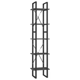 5-poziomowy-regal-na-ksiazki-szary-40x30x175-cm-sosnowy