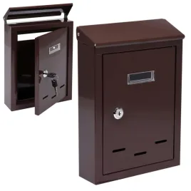 vorel-skrzynka-na-listy-pocztowa-285x200x60mm-brazowa-blacha-stalowa-78542
