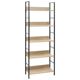 regal-z-5-polkami-kolor-debu-60x276x1585-cm-plyta-wiorowa