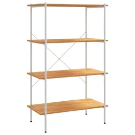 4-poziomowy-regal-bialy-i-drewno-debowe-80x40x130-cm