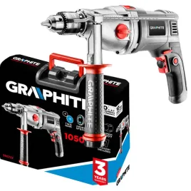 graphite-wiertarka-udarowa-dwubiegowa-uchwyt-kluczyk-1050w-walizka-58g722