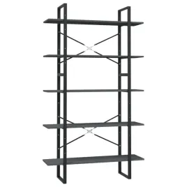 5-poziomowy-regal-na-ksiazki-szary-100x30x175-cm-sosna