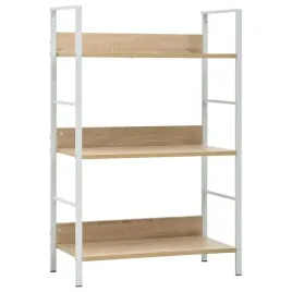 regal-z-3-polkami-kolor-debowy-60x276x905-cm-plyta-wiorowa