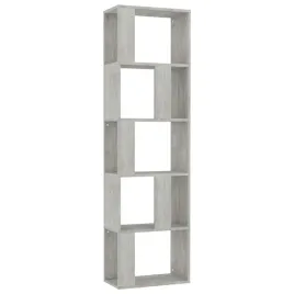 regal-na-ksiazki-przegroda-szarosc-betonu-45x24x159-cm