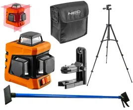 neo-laser-krzyzowy-36015m-tyczka-statyw-poziomica-laserowa-obrotowa