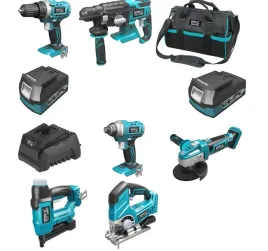 dedra-zestaw-elektronarzedzi-18v-2x-2ah-szlifierka-akumulator-wkretarka