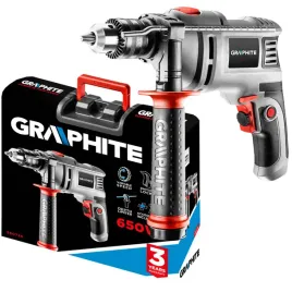 graphite-wiertarka-udarowa-650w-58g726-uchwyt-kluczykowy-0-13-mm-walizka