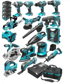 dedra-zestaw-elektronarzedzi-sas-18v-23el-4x4ah-szlifierka-torba-pilarka