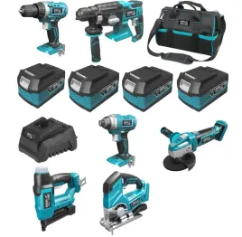 dedra-zestaw-elektronarzedzi-18v-4x4ah-szlifierka-torba-wkretarka-zasilacz