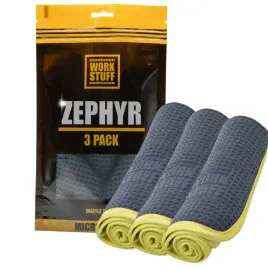 work-stuff-zephyr-waffle-towel-3-pak-mikrofibra-waflowa-do-szyb-zestaw