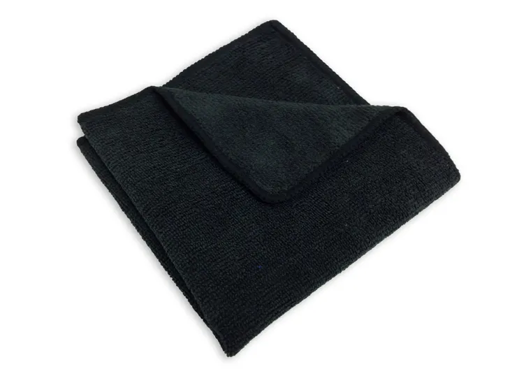 Mikrofibra professional czarna 40x40cm 320gsm