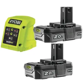ryobi-zestaw-2x2ah-akumulator-ladowarka-18v