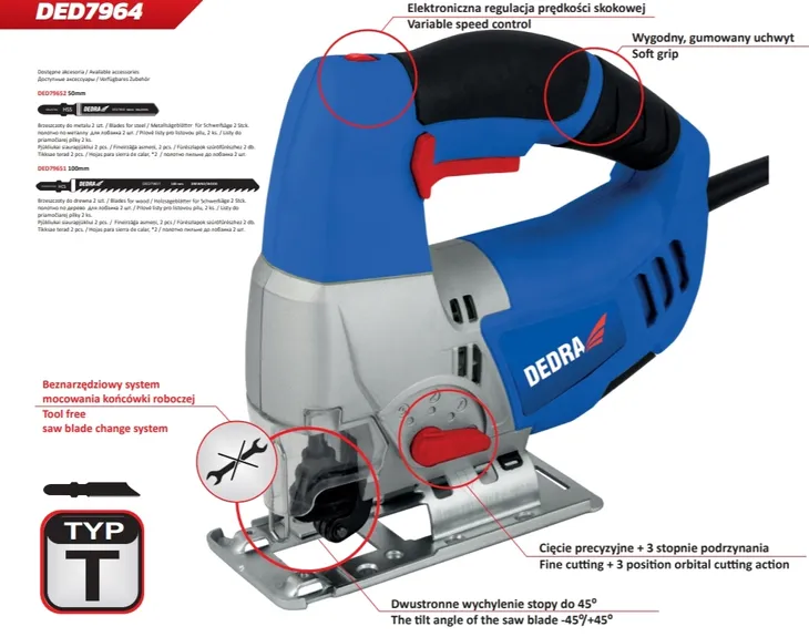 dedra-wyrzynarka-600w-ded7964-zasilanie-sieciowe