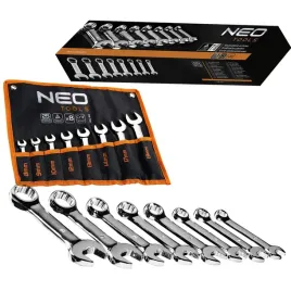 neo-zestaw-klucze-plasko-oczkowe-8-19-mm-krotkie-8-sztuk-etui-plachta