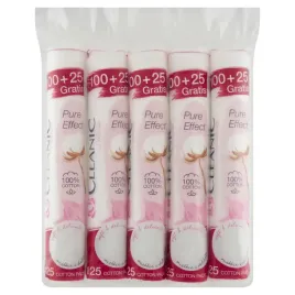 cleanic-pure-effect-platki-kosmetyczne-okragle-5-x-125-sztuk